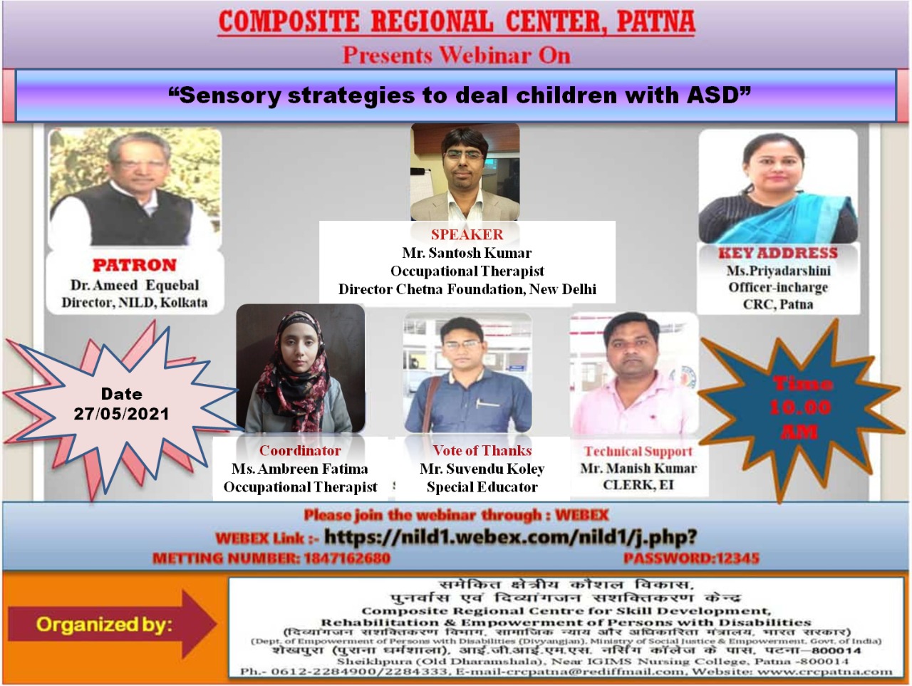 Sensory strategies to deal children with ASD